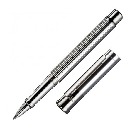 Otto Hutt Design 04 Silver Pinstripe - Rollerball