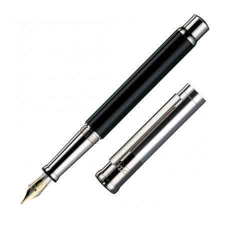 Otto Hutt Design 04 Shiny Lacquer Black 18K Gold Nib - Fountain [B]