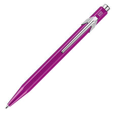 Caran dAche 849 Pop Line Ballpoint with case - Violet Metallic