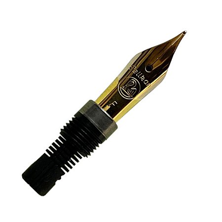 Pelikan M200 Gold Plated Steel Nib - [M]