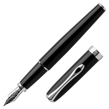 Diplomat Excellence A2 Black Lacquer - Fountain [M]