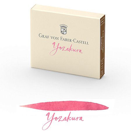 Graf von Faber-Castell Ink Cartridges (6 pcs) - Yozakura
