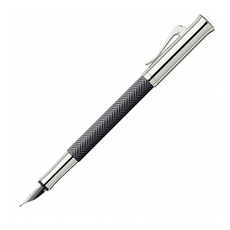 Graf von Faber-Castell Guilloche Ciselé Anthracite - Fountain [M]