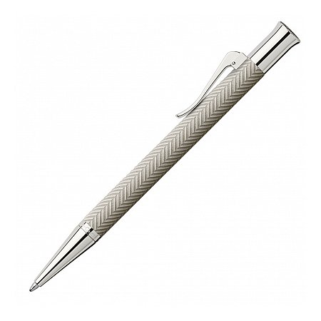 Graf von Faber-Castell Guilloche Ciselé Light Grey - Ballpoint