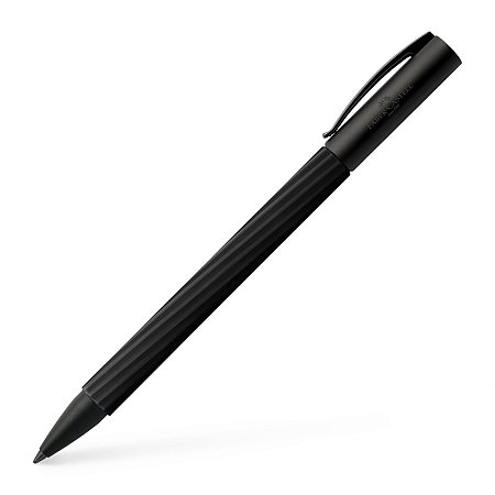 Faber-Castell Ambition Italic Obsidian Black - Ballpoint