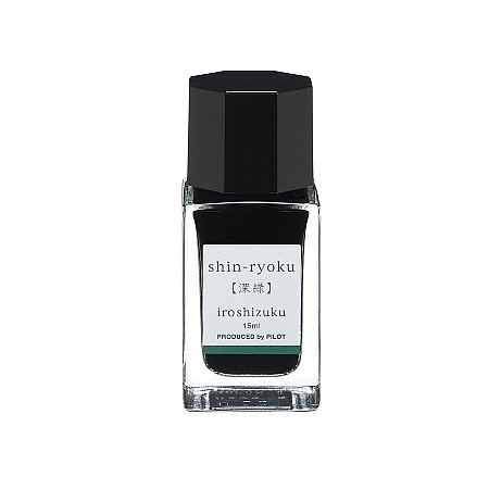 Pilot Ink Iroshizuku 15ml Green - Shin-Ryoku (Forest green)