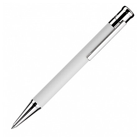 Otto Hutt Design 04 Guilloche Square White - Ballpoint