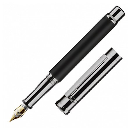 Otto Hutt Design 04 Matt Black 18K Gold Nib - Fountain [B]