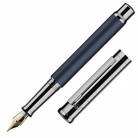 Otto Hutt Design 04 Matt Blue 18K Gold Nib - Fountain [B]
