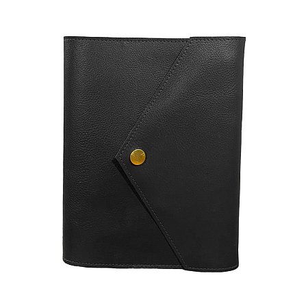 P.A.P Sweden Mia Leather Notebook A5 - Black