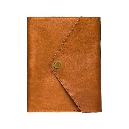 P.A.P Sweden Mia Leather Notebook A5 - Cognac