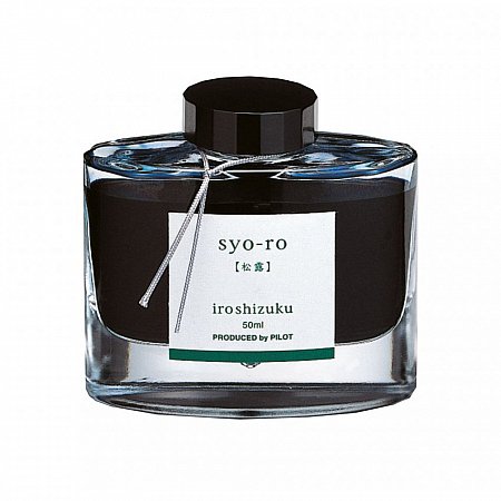 Pilot Ink Iroshizuku 50ml Green - Syo-Ro (Pine tree dew)