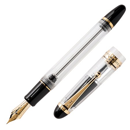 Pilot Custom 823 Piston Transparent - Fountain [M]