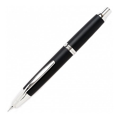 Pilot Capless Rhodium Trim Matte Black - Fountain [EF]