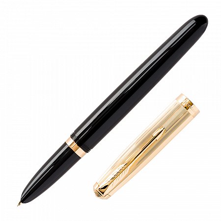 Parker 51 GT Black 18K Gold Nib - Fountain [F]