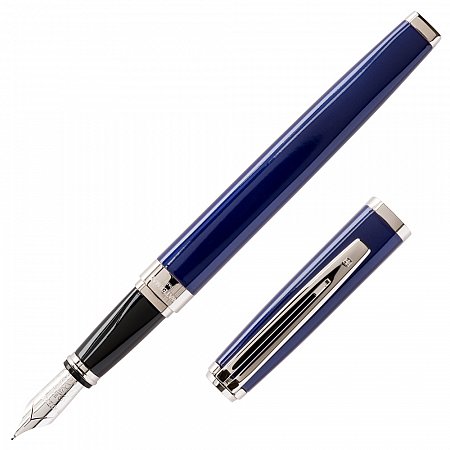 Waterman Exception Slim Laque Blue - Fountain [M]