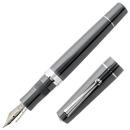 Delta Dune 70 Piston Grey 14K Gold Nib - Fountain [EF]