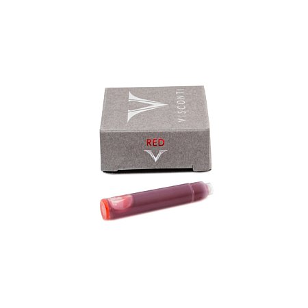 Visconti Ink Cartridges (10 pcs) - Red