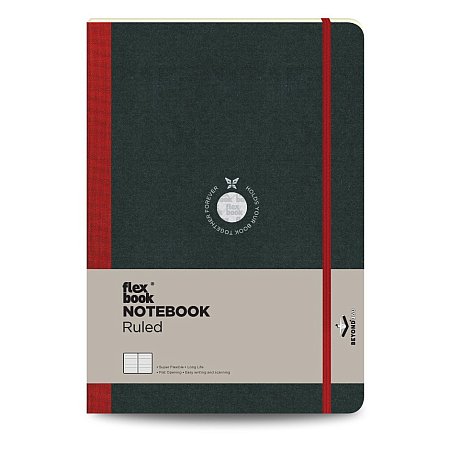 Flexbook Notebook Ruled 17x24cm - Red