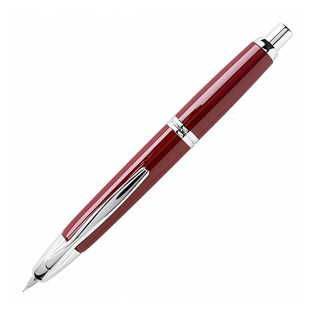 Pilot Capless Rhodium Trim Red - Fountain [B]