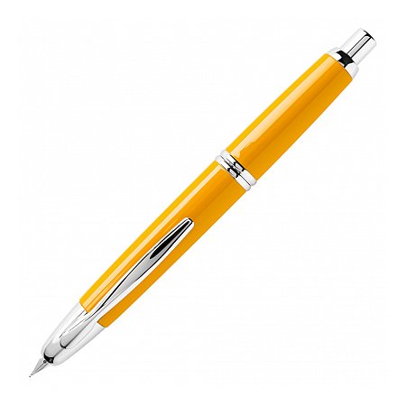 Pilot Capless Rhodium Trim Yellow - Fountain [F]