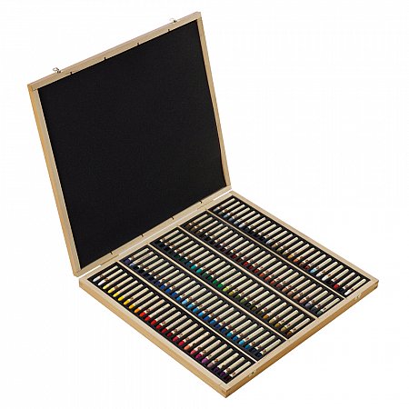 Sennelier Oil Pastels 5ml Universal 120-set - Wooden box