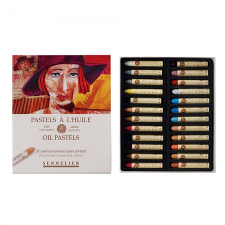 Sennelier Oil Pastels 5ml 24-set Portrait